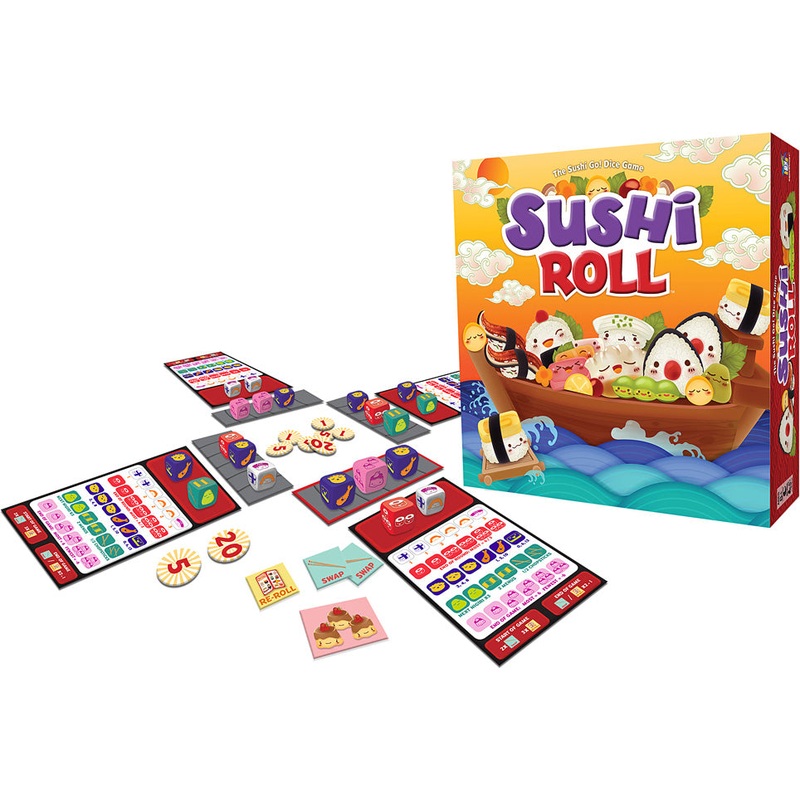 Sushi Roll Dice Game Age 8+