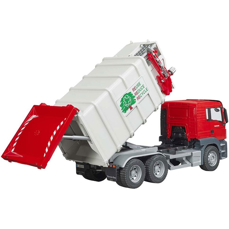 Bruder MAN TGS Side Loading Garbage Truck