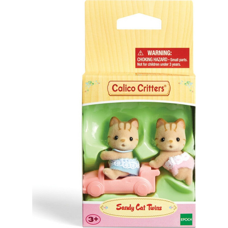 Calico Critters Sandy Cat Twins Doll