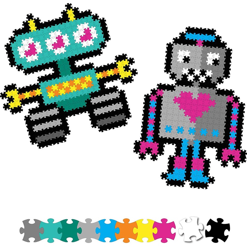 Jixelz 700 pc Set - Roving Robots