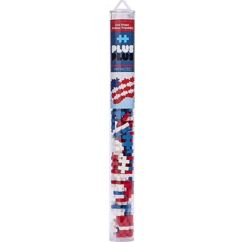 Plus-Plus Tube - Patriotic Mix