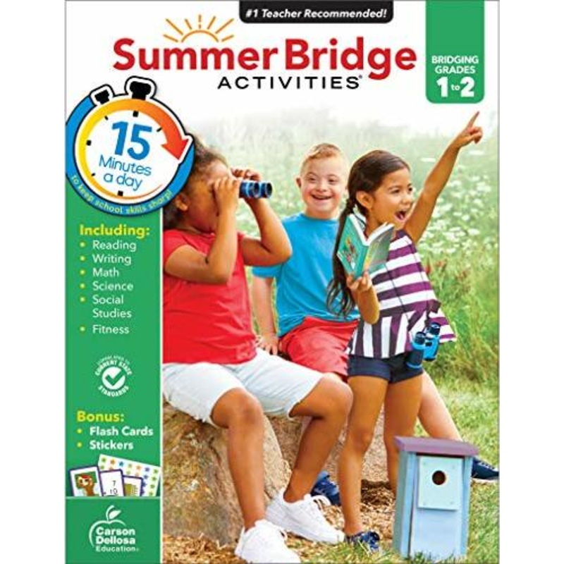 Summer Bridge Activities, Grades 1-2