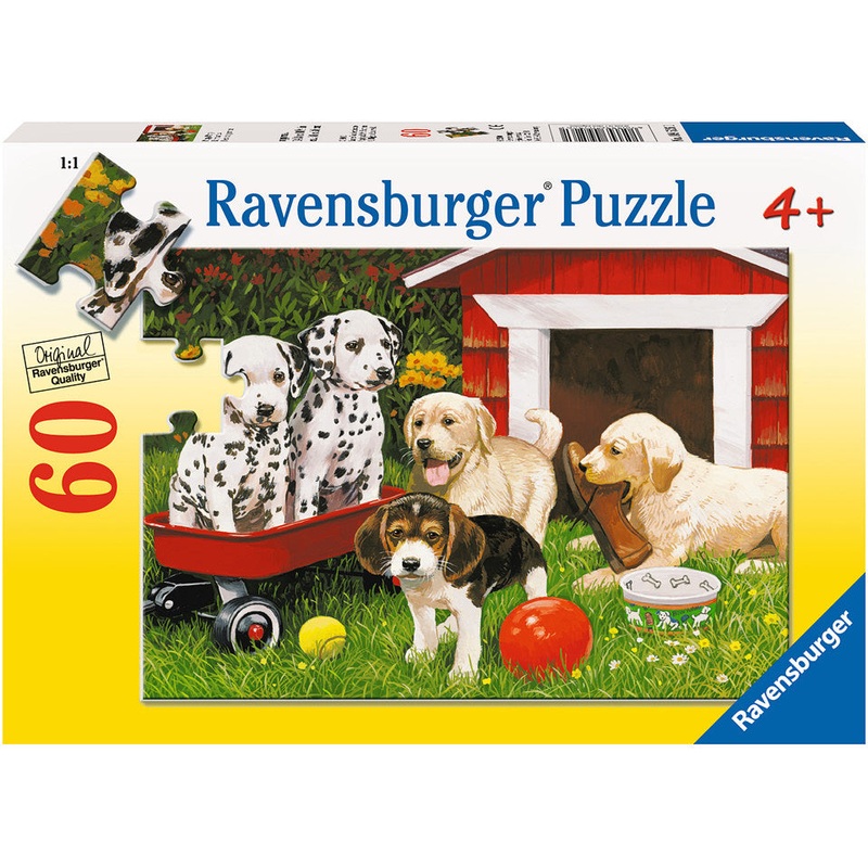 60 Pc Puppy Party Puzzle