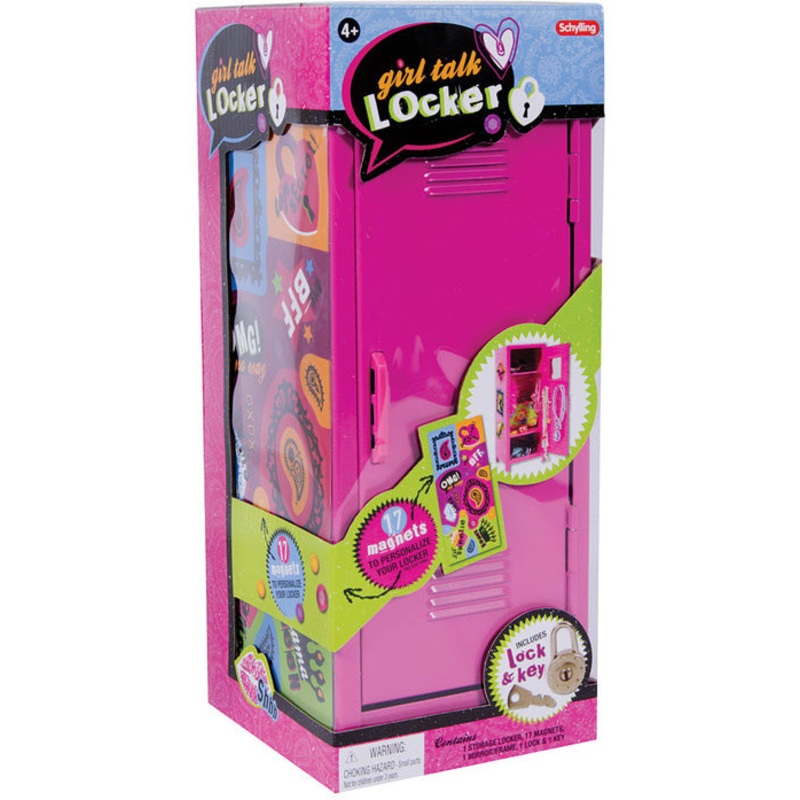 Girl Talk Locker W/ Magnets