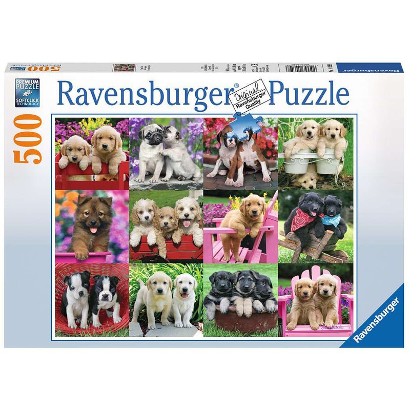 500 Pc Puppy Pals Puzzle