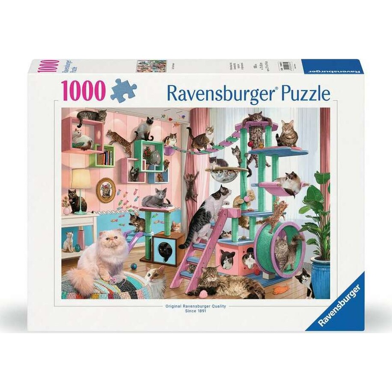 Cat Tree Heaven (1000 Piece Puzzle)