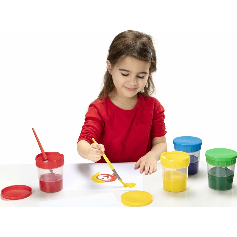 Spill-Proof Paint Cups
