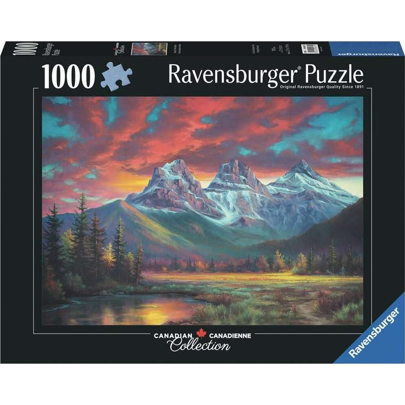 Alberta's Three Sisters (1000 Piece Puzzle)