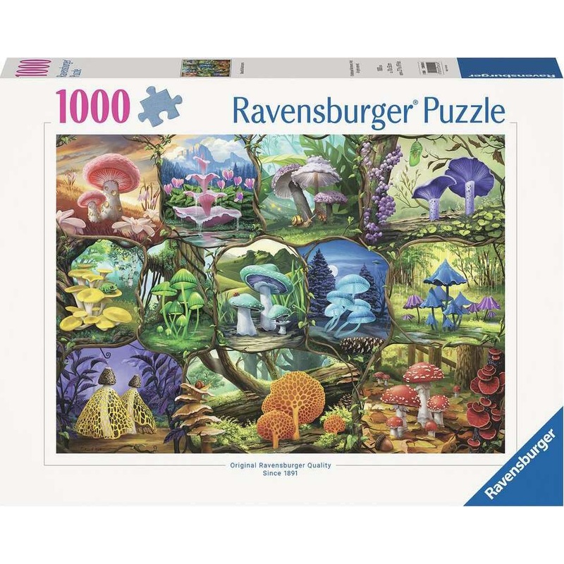 Beautiful Mushrooms (1000 piece puzzle)