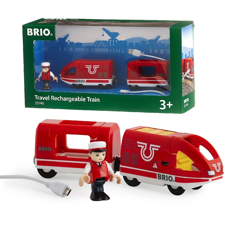 Brio Travel Rechargable Train 4 Pces 33746