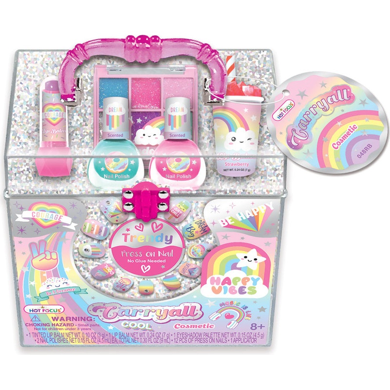 Carry All Cosmetic, Rainbow