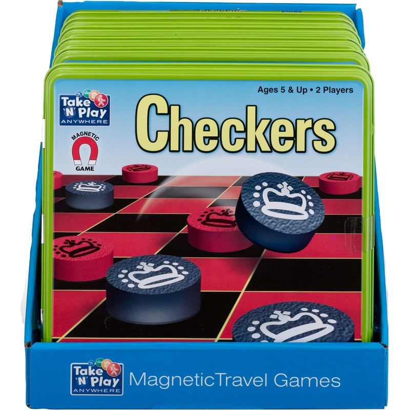 Checkers Travel Game Ages 5+