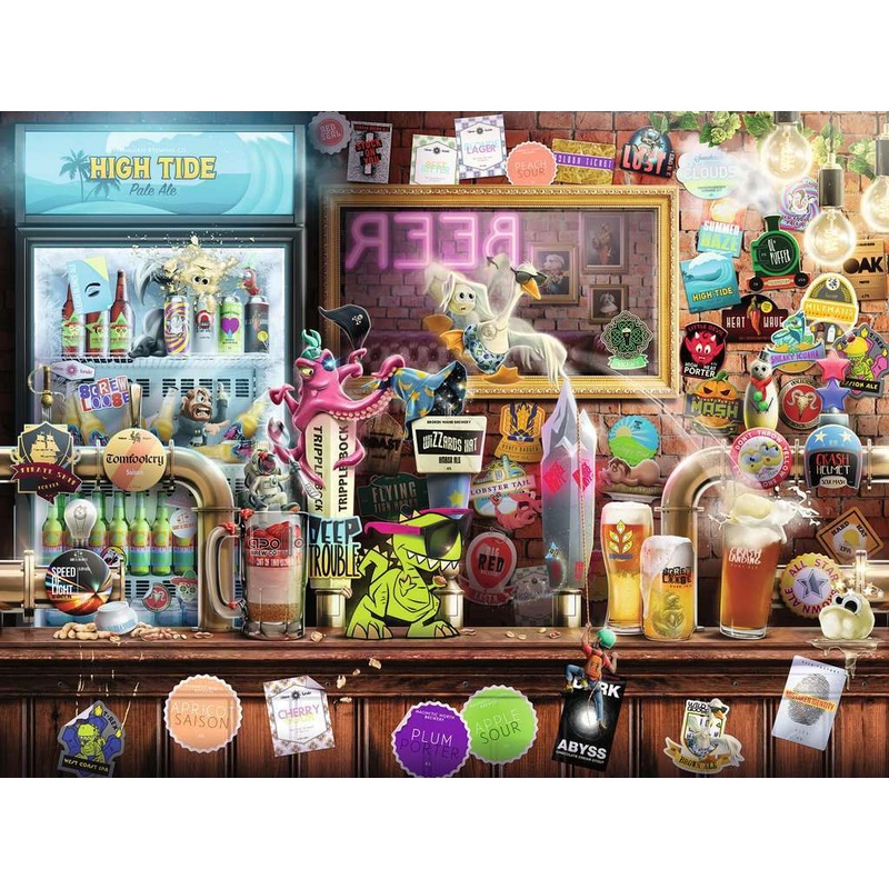 Craft Beer Bonanza (1500 Piece Puzzle)