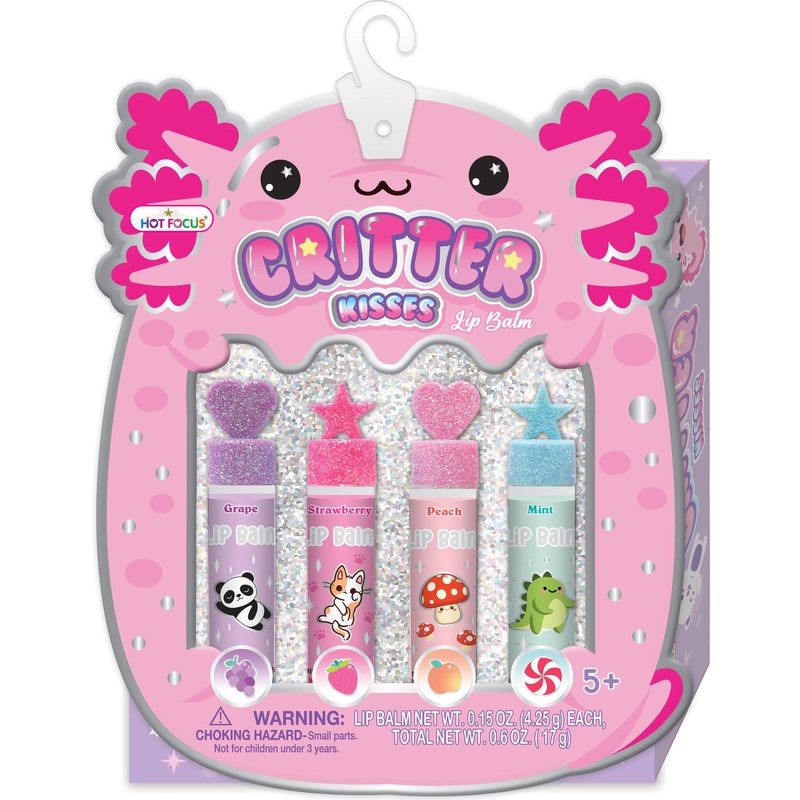 Critter Kisses Lip Balms, Critters