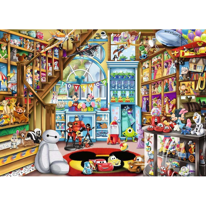 Disney and Pixar Toy Store (1000 Piece Puzzle)