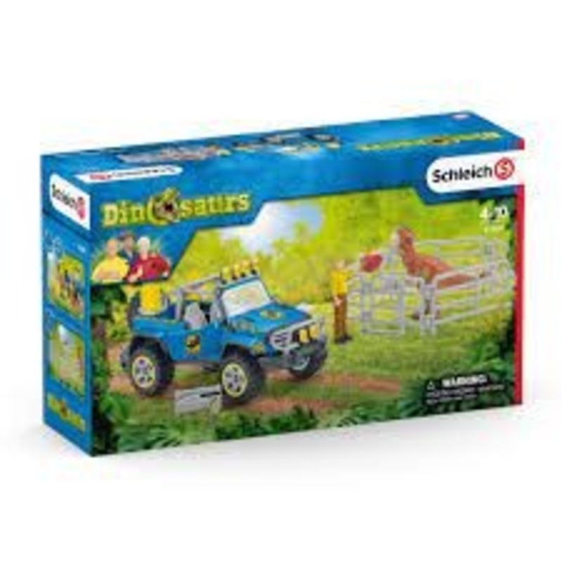 Off-road Vehicle W/ Dino Outpost 41464