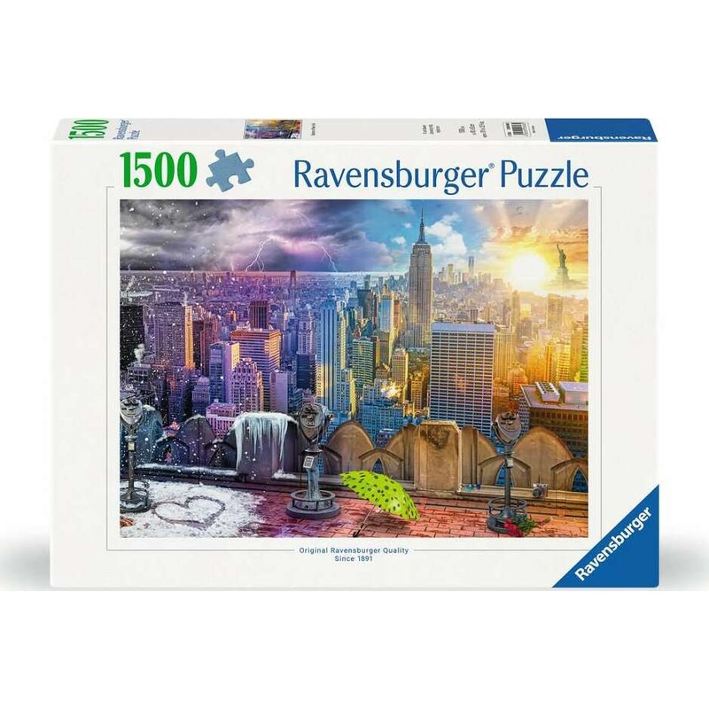 Seasons of New York (1500 Piece Puzzle)