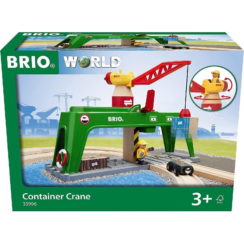 Brio Container Crane 6 Pces 33996