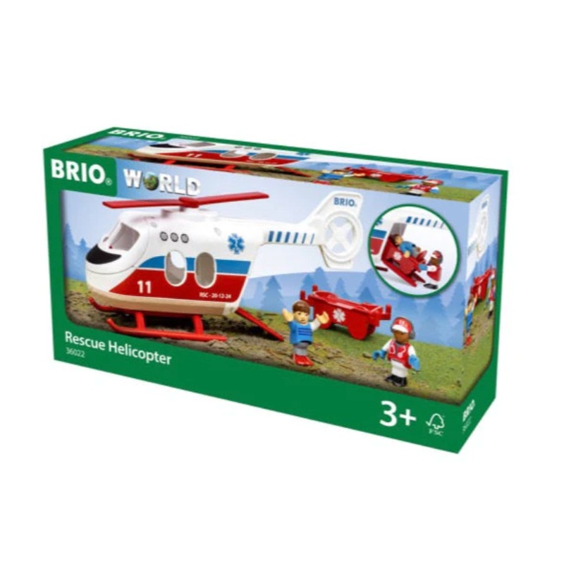 Brio Rescue Helicopter 4 Pces 36022