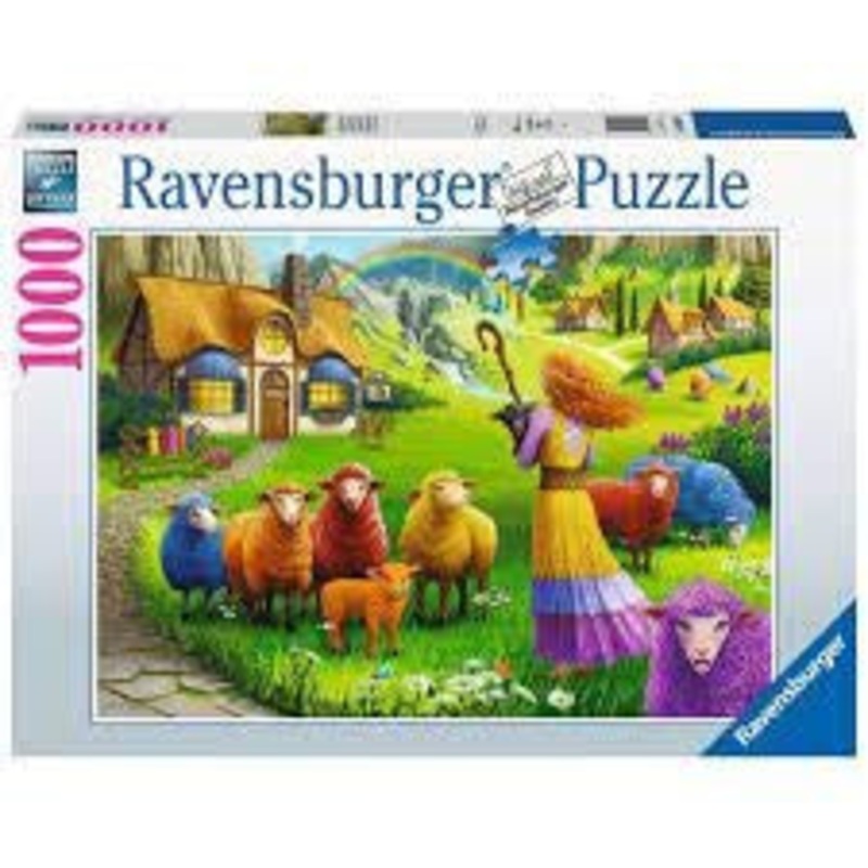 Colourful Wool Puzzle 1000 Pces