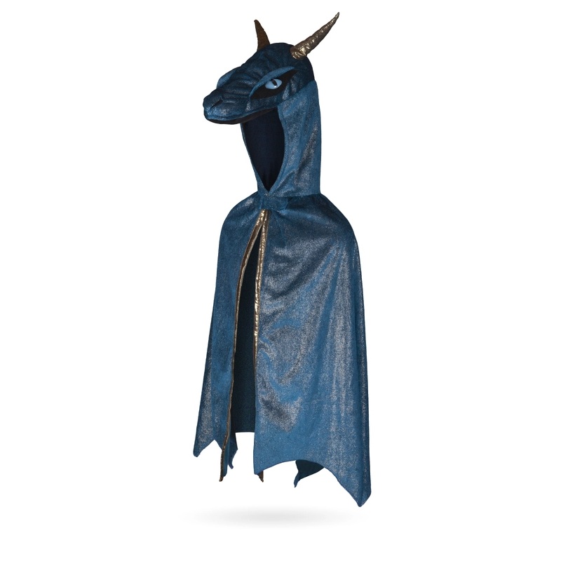Gp Hooded Cape Starry Night Dragon Size 5-6