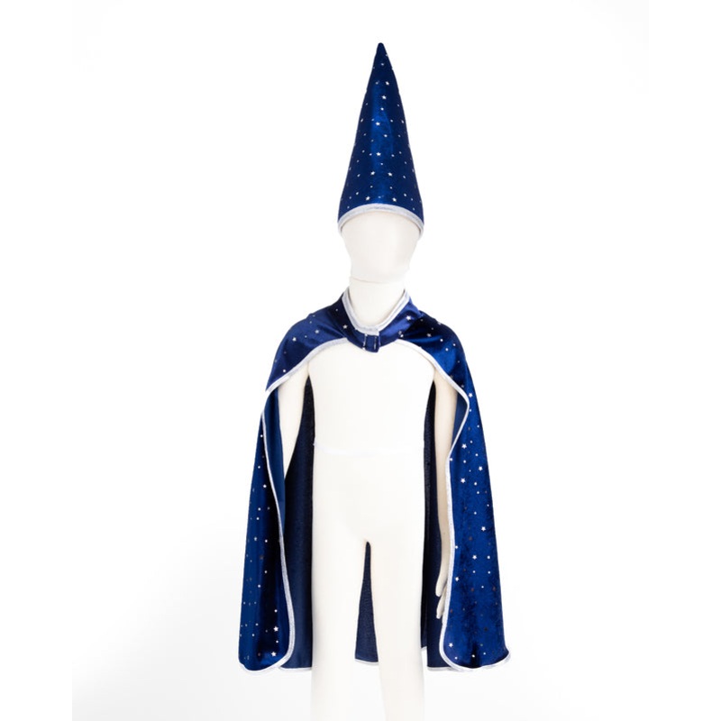 Gp Sparkle Wizard Cape & Hat Size 4-6