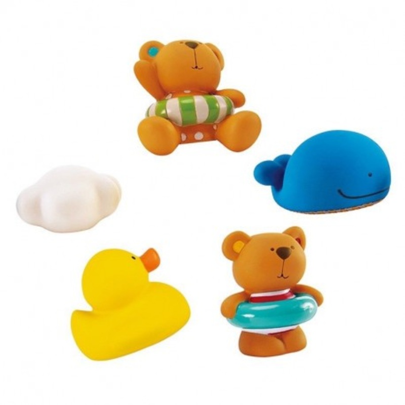 Hape Teddy And Friends Bath Squirts