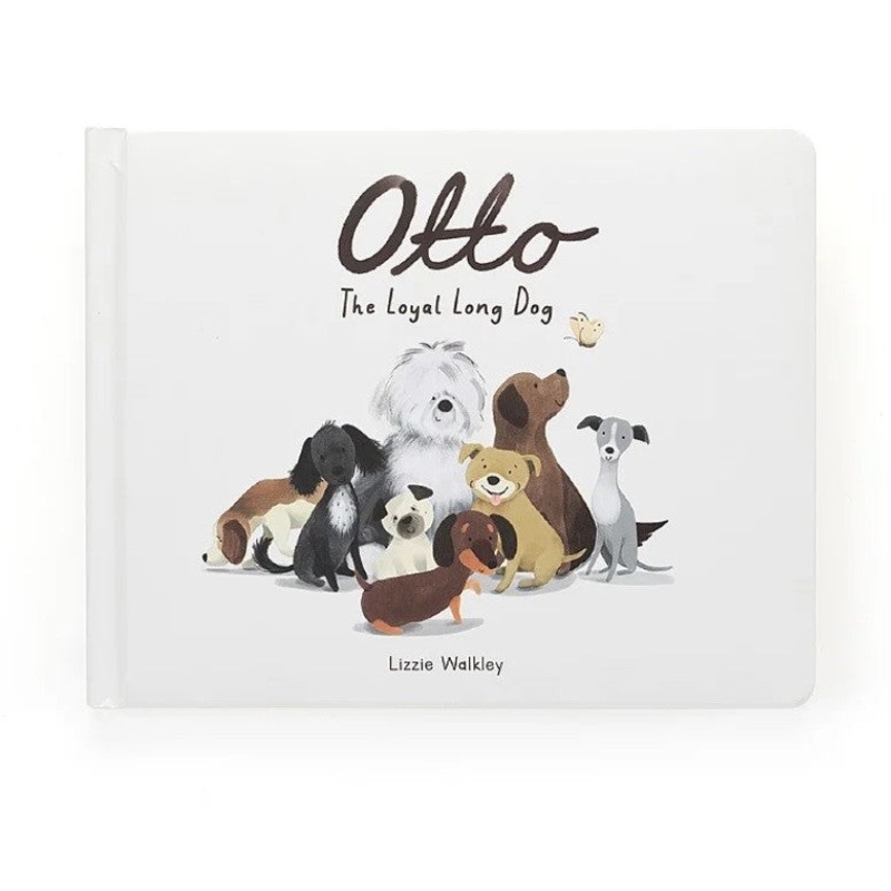 Jellycat Otto The Loyal Long Dog Book