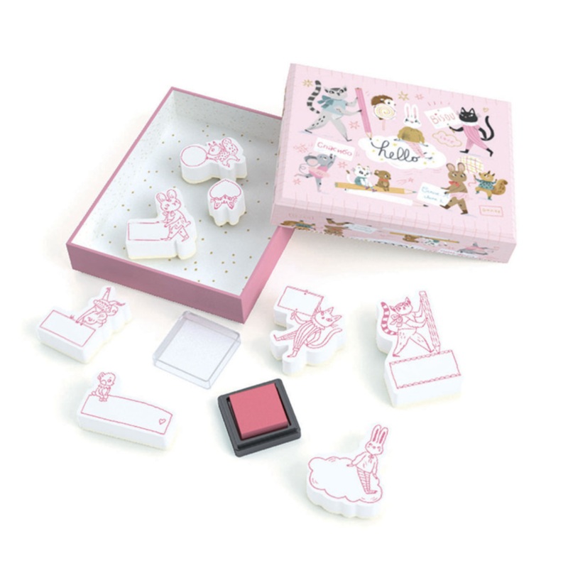 Lovely Paper Message Stamps Lucille