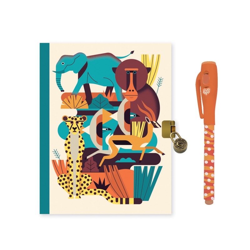 Lovely Paper Secret Notebook Pen Owen