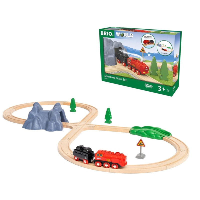 Brio Steaming Train Set 24 Pces 36017