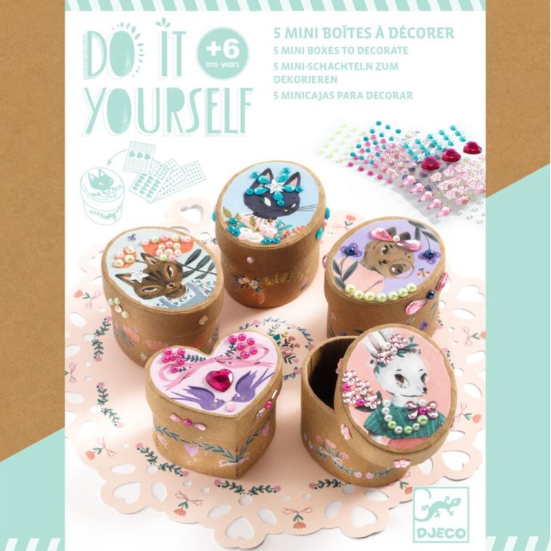 Do It Yourself Adorable Mini Boxes