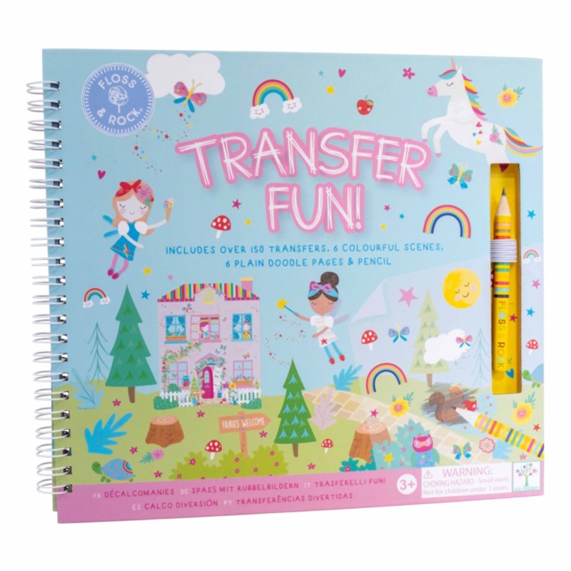Floss & Rocks Transfer Magic Rainbow Fairy