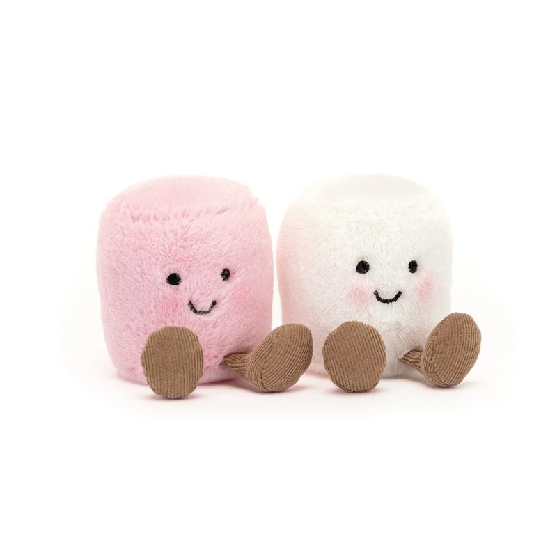Jellycat Amuseable Pink And White Marshmallows