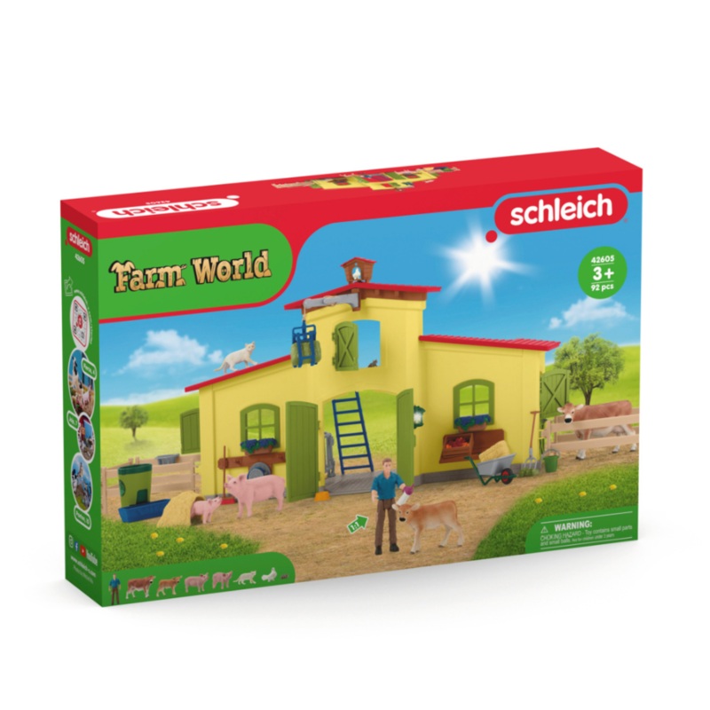 Large Farm W Animals & Accessories 42605
