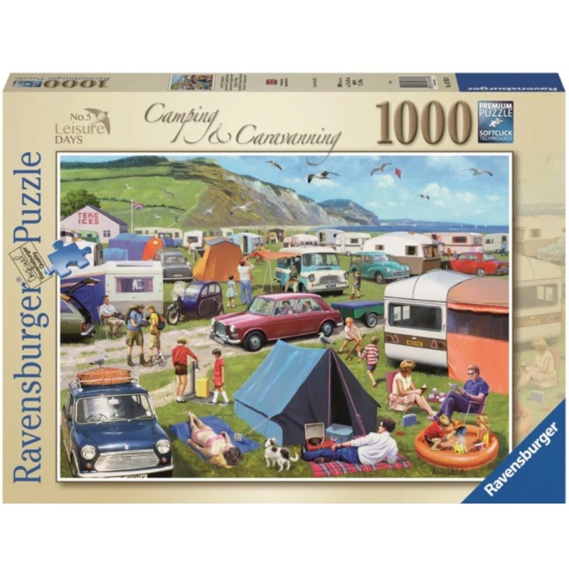 Leisure Days 5 Camping Caravanning Puzz 1000 Pces
