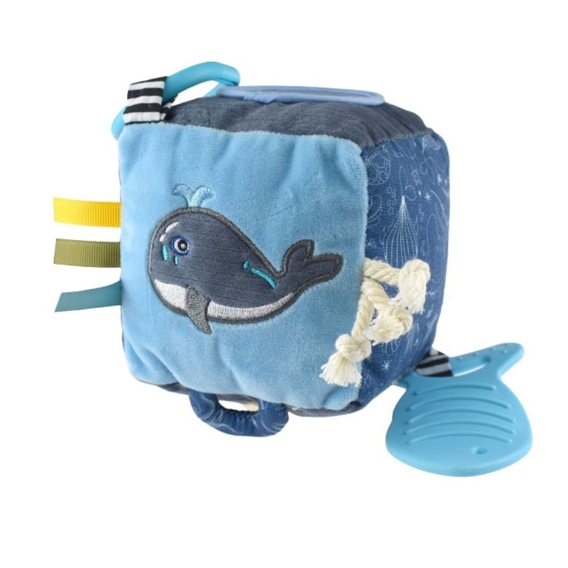 Snuggle Buddy Splashy Whale Discovery Cube