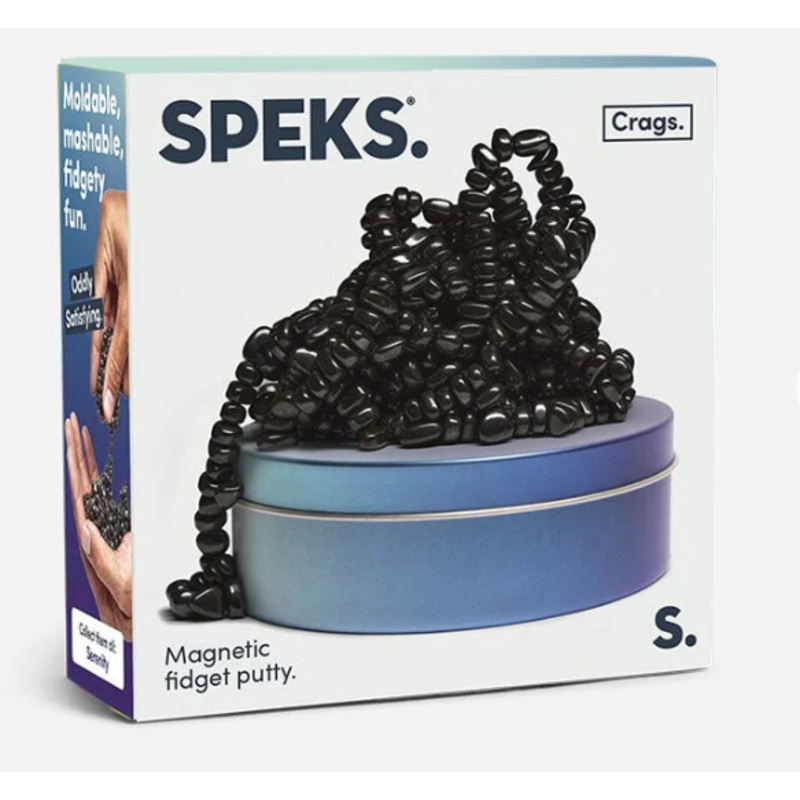 Speks Crags Magnetic Putty Blue Tin