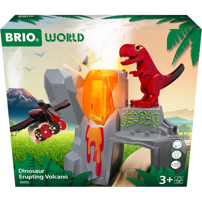 Brio Dinosaur Erupting Volcano 5 Pces 36092