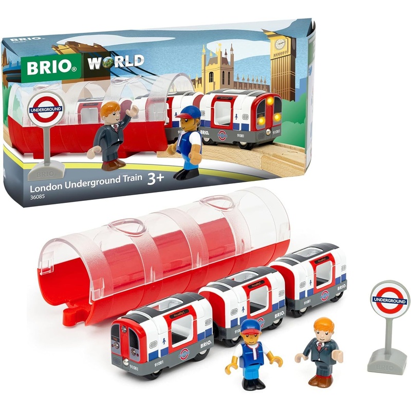 Brio London Underground Train 7 Pces 36085