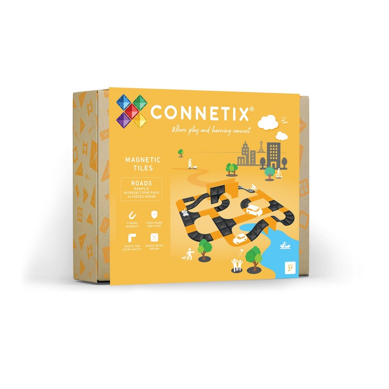 CONNETIX 16 Pce Ramps & Intersections Pack