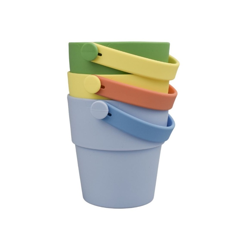 Silicone Shower Bucket Green