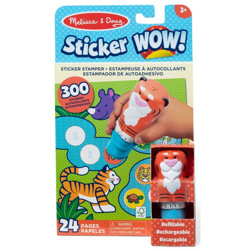 Sticker Wow Tiger
