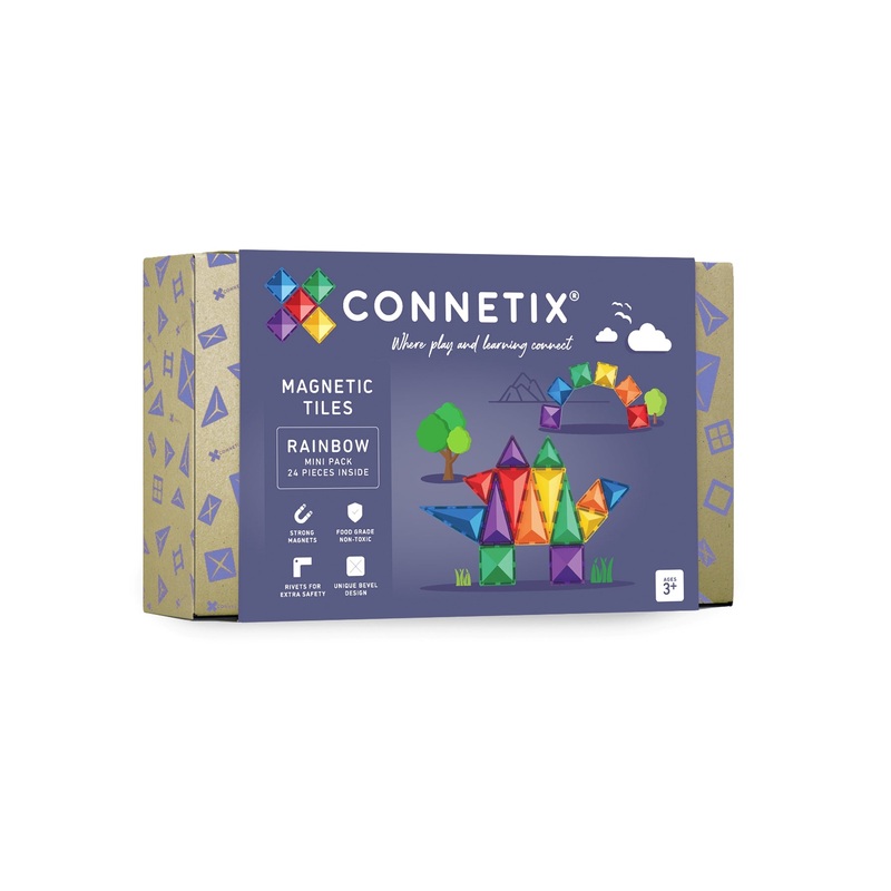 CONNETIX Mini Rainbow 24 Pce