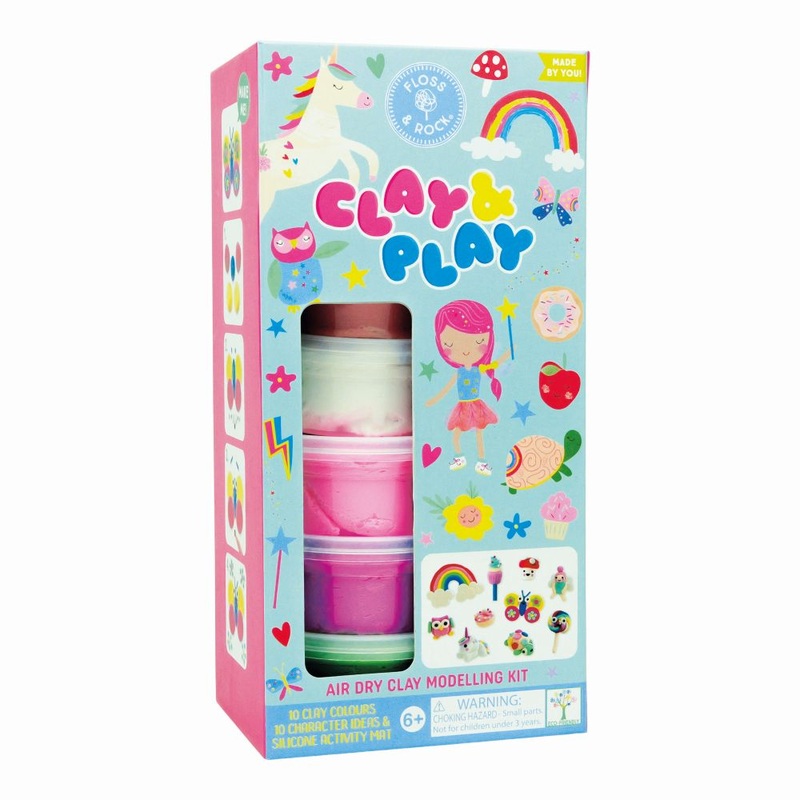 Floss & Rocks Clay & Play Rainbow Fairy
