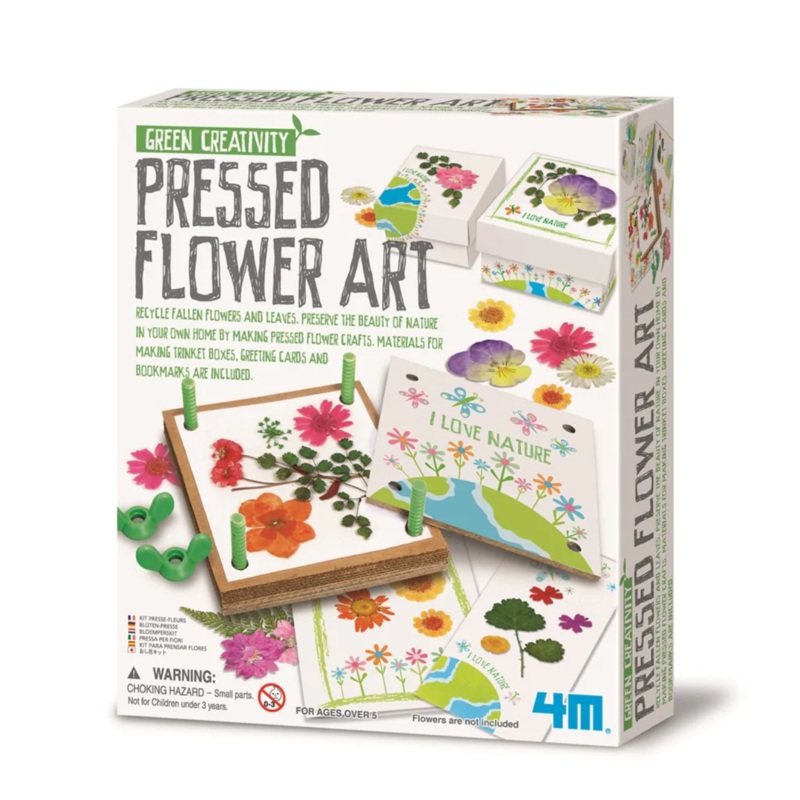 Green Creativity Pressed Flowers