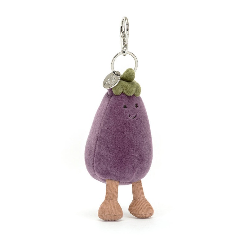 Jellycat Bag Charm Vivacious Aubergine