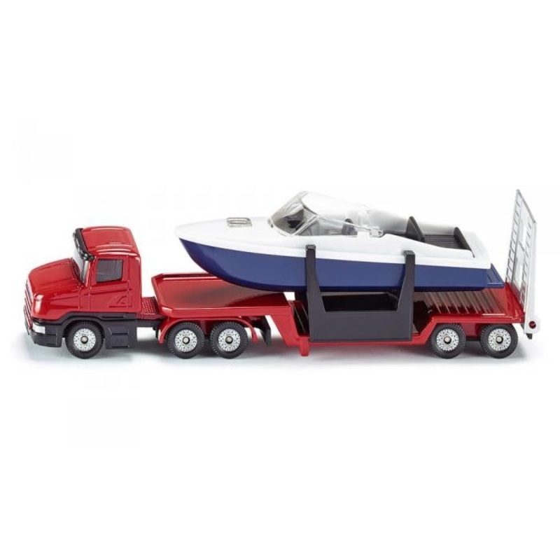 Siku Low Loader With Boat