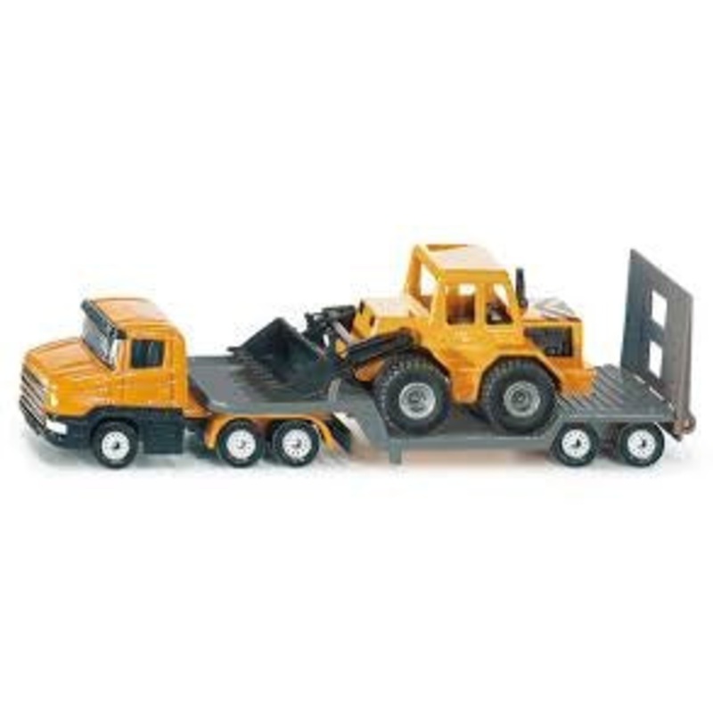 Siku Low Loader With Front Loader