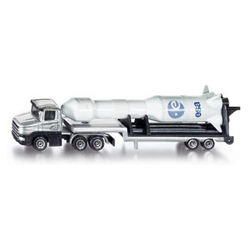Siku Low Loader With Rocket